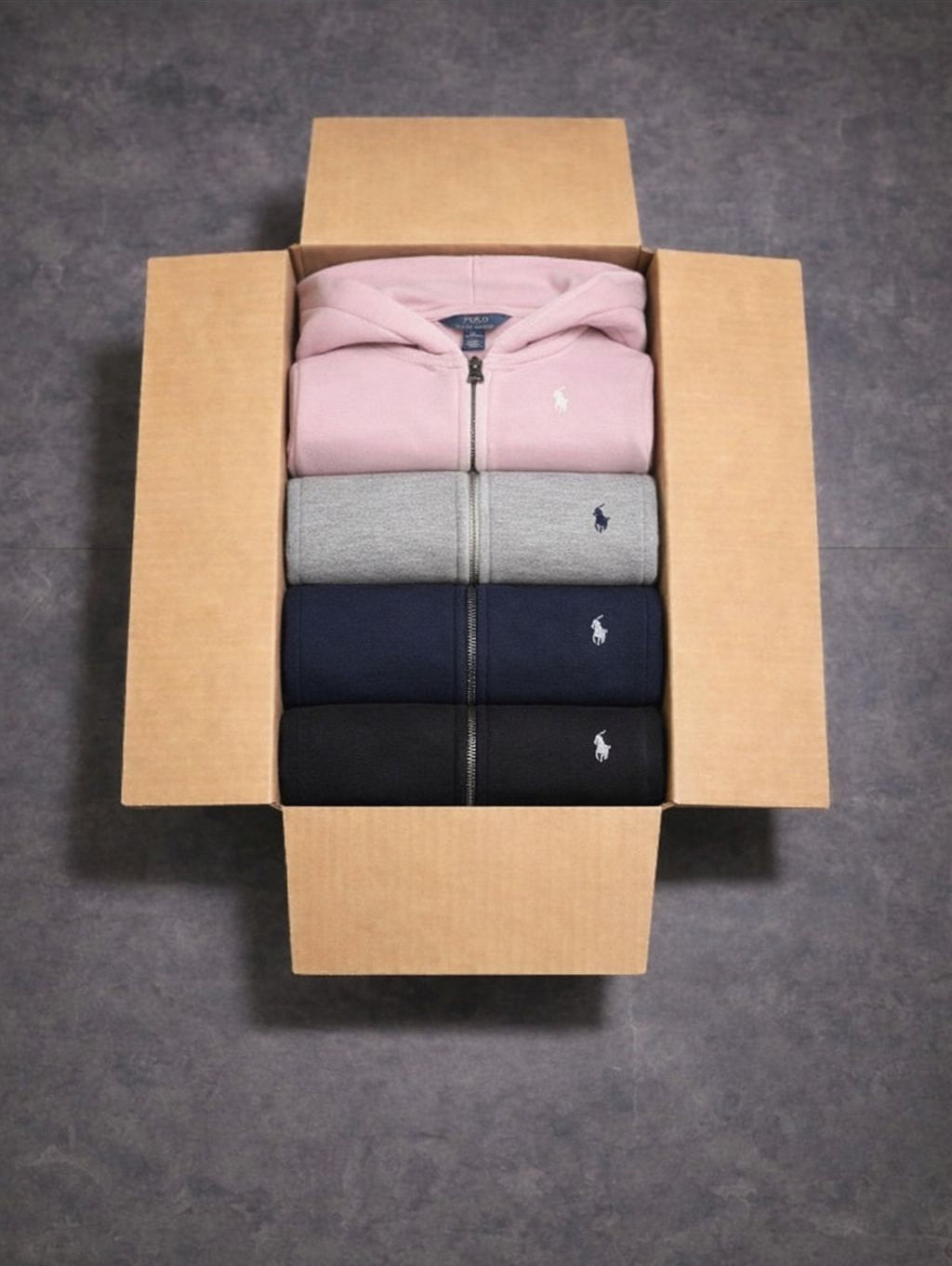 Mystery Box Sudaderas zipper (2–4 piezas)